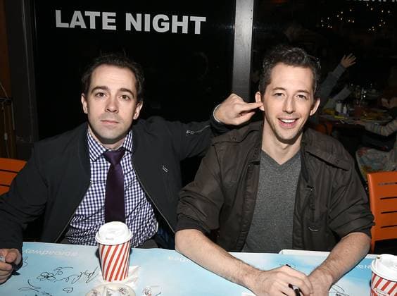 Rob McClure and Josh Grisetti attends the Broadway Cares Equity Fights Aids Flea Market and Grand Auction on September 25, 2016 at the Music Box Theatre and in Shubert Ally in New York, New York, USA. photo by Robin Platzer Twin Images Photoshot Rob McClure and Josh Grisetti attends the Broadway Cares Equity Fights Aids Flea Market and Grand Auction on September 25, 2016 at the Music Box Theatre and in Shubert Ally in New York, New York, USA.,  Copyright: xRobinxPlatzer TwinxImagesx xAvalonx 0534213614