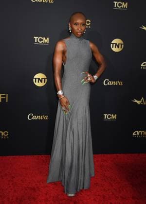 HOLLYWOOD, CA - APRIL 27: Cynthia Erivo at the 49th AFI Life Achievement Award Tribute to Nicole Kidman at The Dolby Theater inHollywood,California on April 27, 2024. Copyright: xJeffreyxMayerx