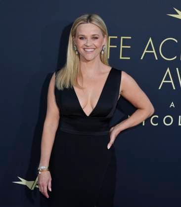 Reese Witherspoon attends the 49th AFI Lifetime Achievement Award tribute gala honoring Nicole Kidman at the Dolby Theatre in the Hollywood section of Los Angeles on Saturday, April 27, 2024.  LAP2024042772 JIMxRUYMEN