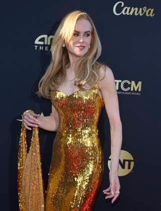 Nicole Kidman attends the 49th AFI Lifetime Achievement Award tribute gala honoring Kidman at the Dolby Theatre in the Hollywood section of Los Angeles on Saturday, April 27, 2024.  LAP2024042707 JIMxRUYMEN