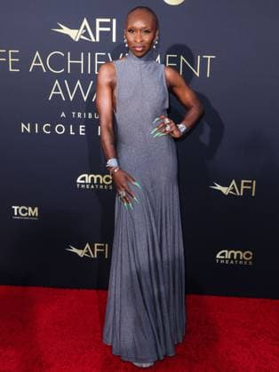 Gala Tribute to Nicole Kidman - LA Cynthia Erivo arrives at the 49th Annual AFI (American Film Institute) Lifetime Achievement Award Gala Tribute Celebrating Nicole Kidman held at the Dolby Theatre on April 27, 2024 in Hollywood, Los Angeles, CA, USA. Photo by Xavier Collin Image Press Agency ABACAPRESS.COM Los Angeles CA United States  Copyright: xCollinxXavier ImagexPressxAgencyxABACAx