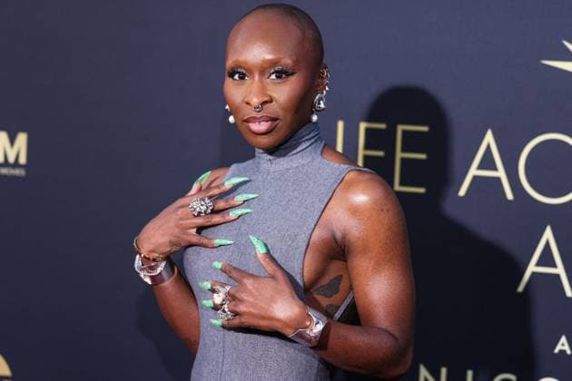 Gala Tribute to Nicole Kidman - LA Cynthia Erivo arrives at the 49th Annual AFI (American Film Institute) Lifetime Achievement Award Gala Tribute Celebrating Nicole Kidman held at the Dolby Theatre on April 27, 2024 in Hollywood, Los Angeles, CA, USA. Photo by Xavier Collin Image Press Agency ABACAPRESS.COM Los Angeles CA United States  Copyright: xCollinxXavier ImagexPressxAgencyxABACAx