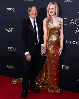 Gala Tribute to Nicole Kidman - LA Keith Urban and wife Nicole Kidman arrive at the 49th Annual AFI (American Film Institute) Lifetime Achievement Award Gala Tribute Celebrating Nicole Kidman held at the Dolby Theatre on April 27, 2024 in Hollywood, Los Angeles, CA, USA. Photo by Xavier Collin Image Press Agency ABACAPRESS.COM Los Angeles CA United States  Copyright: xCollinxXavier ImagexPressxAgencyxABACAx