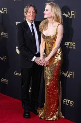 Gala Tribute to Nicole Kidman - LA Keith Urban and wife Nicole Kidman arrive at the 49th Annual AFI (American Film Institute) Lifetime Achievement Award Gala Tribute Celebrating Nicole Kidman held at the Dolby Theatre on April 27, 2024 in Hollywood, Los Angeles, CA, USA. Photo by Xavier Collin Image Press Agency ABACAPRESS.COM Los Angeles CA United States  Copyright: xCollinxXavier ImagexPressxAgencyxABACAx