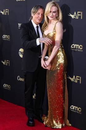 Gala Tribute to Nicole Kidman - LA Keith Urban and wife Nicole Kidman arrive at the 49th Annual AFI (American Film Institute) Lifetime Achievement Award Gala Tribute Celebrating Nicole Kidman held at the Dolby Theatre on April 27, 2024 in Hollywood, Los Angeles, CA, USA. Photo by Xavier Collin Image Press Agency ABACAPRESS.COM Los Angeles CA United States  Copyright: xCollinxXavier ImagexPressxAgencyxABACAx