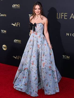 Gala Tribute to Nicole Kidman - LA Keleigh Sperry Teller wearing Markarian PF24 arrives at the 49th Annual AFI (American Film Institute) Lifetime Achievement Award Gala Tribute Celebrating Nicole Kidman held at the Dolby Theatre on April 27, 2024 in Hollywood, Los Angeles, CA, USA. Photo by Xavier Collin Image Press Agency ABACAPRESS.COM Los Angeles CA United States  Copyright: xCollinxXavier ImagexPressxAgencyxABACAx