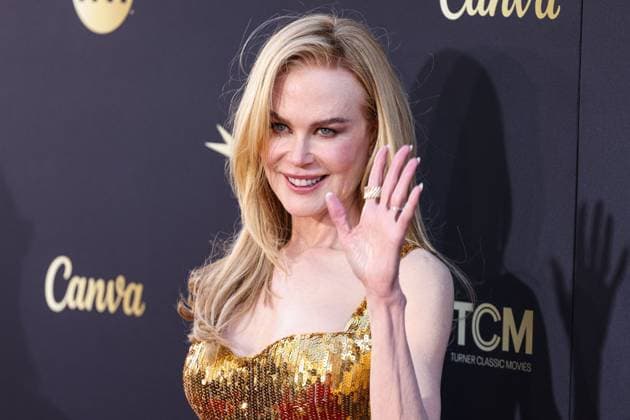 Gala Tribute to Nicole Kidman - LA Nicole Kidman wearing Balenciaga arrives at the 49th Annual AFI (American Film Institute) Lifetime Achievement Award Gala Tribute Celebrating Nicole Kidman held at the Dolby Theatre on April 27, 2024 in Hollywood, Los Angeles, CA, USA. Photo by Xavier Collin Image Press Agency ABACAPRESS.COM Los Angeles CA United States  Copyright: xCollinxXavier ImagexPressxAgencyxABACAx