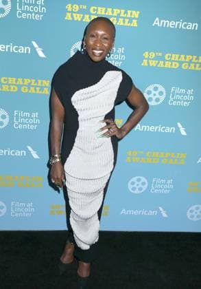 April 29, 2024, New York, New York, USA: Actor CYNTHIA ERIVO seen at the 49th Chaplin Award Gala Honoring Jeff Bridges held at Alice Tully Hall. New York USA - ZUMAk03_ 20240429_zaf_k03_056 Copyright: xNancyxKaszermanx