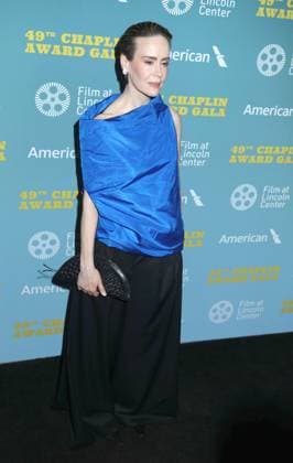 April 29, 2024, New York, New York, USA: Actor SARAH PAULSON seen at the 49th Chaplin Award Gala Honoring Jeff Bridges held at Alice Tully Hall. New York USA - ZUMAk03_ 20240429_zaf_k03_106 Copyright: xNancyxKaszermanx