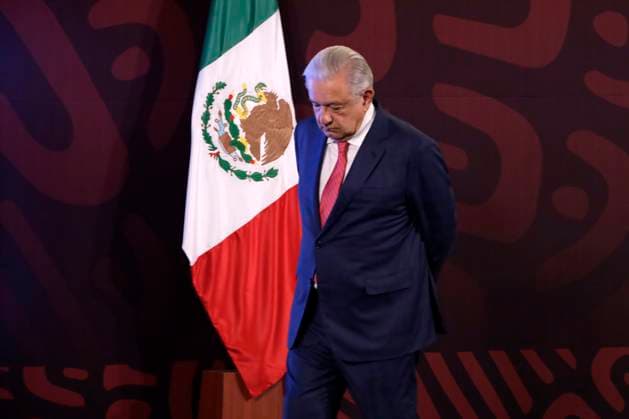 Mexiko, Andres Manuel Lopez Obrador Pressekonferenz April 29, 2024, Mexico City, Mexico: MexicoÃ¢â‚¬â ¢s President, Andres Manuel Lopez Obrador, during a briefing conference at National Palace. Mexico City Mexico - ZUMAe321 20240429_zia_e321_009 Copyright: xLuisxBarronx