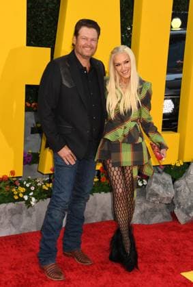 HOLLYWOOD, CA - APRIL 30: Blake Shelton and Gwen Stefani at the Los Angeles premiere of Universal Pictures The Fall Guy at Dolby Theatre on April 30, 2024 in Hollywood, California Copyright: xJeffreyxMayerx