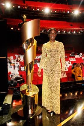 Photo call German Film Award presenters Ivy Quainoo at the photo call of the presenters of the German Film Award 2024 at the Theater am Potsdamer Platz on 01 05 2024 in Berlin Copyright: xEventpressxKochanx