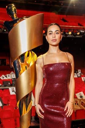 Photo call German Film Award presenters Gizem Emre at the photo call of the presenters of the German Film Award 2024 at the Theater am Potsdamer Platz on 01 05 2024 in Berlin Copyright: xEventpressxKochanx