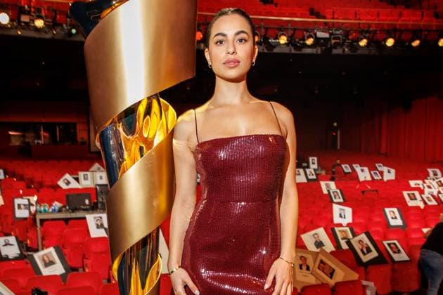 Photo call German Film Award presenters Gizem Emre at the photo call of the presenters of the German Film Award 2024 at the Theater am Potsdamer Platz on 01 05 2024 in Berlin Copyright: xEventpressxKochanx