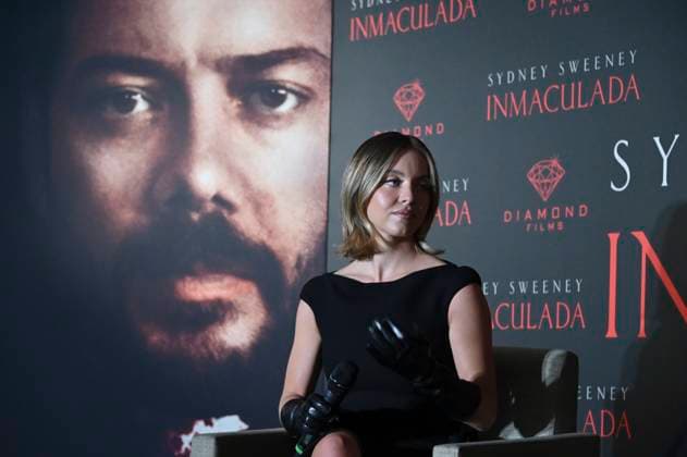 May 2, 2024, Mexico City, Ciudad de Mexico, Mexico: Actress Sydney Sweeney attends the Immaculate press conference at Mexico City Four Season Hotel. on May 2, 2024 in Mexico City, Mexico. Mexico City Mexico - ZUMAe321 20240502_zea_e321_066 Copyright: xCarlosxTischler xEyepixxGroupx
