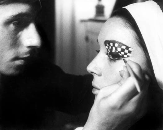 Elsa Martinelli, Makeup being Applied on-set of the Film The Tenth Victim (aka La Decima Vittima), 1965  Copyright: xABxArchivex jtv005950