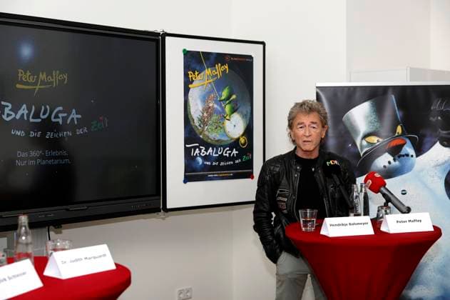 Peter Maffay at the press conference for the premiere of the fulldome experience of the music show Tabaluga und die Zeichen der Zeit at the Planetarium Halle Saale , 02 05 2024 Foto:xR.xStoffelsx xFuturexImagex tabaluga_4508
