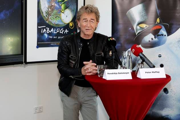 at the press conference for the premiere of the fulldome experience of the music show Tabaluga und die Zeichen der Zeit at the Planetarium Halle Saale , 02 05 2024 Foto:xR.xStoffelsx xFuturexImagex tabaluga_4510