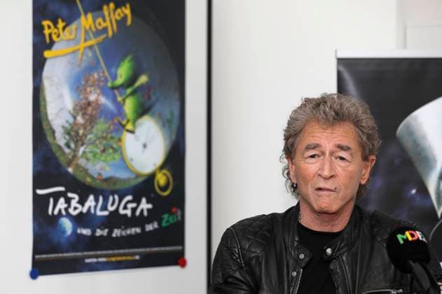 Peter Maffay at the press conference for the premiere of the fulldome experience of the music show Tabaluga und die Zeichen der Zeit at the Planetarium Halle Saale , 02 05 2024 Foto:xR.xStoffelsx xFuturexImagex tabaluga_4514