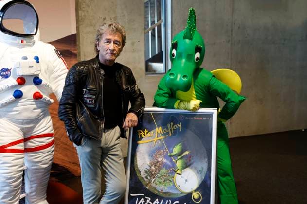 Peter Maffay at the press conference for the premiere of the fulldome experience of the music show Tabaluga und die Zeichen der Zeit at the Planetarium Halle Saale , 02 05 2024 Foto:xR.xStoffelsx xFuturexImagex tabaluga_4518