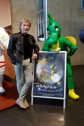 Peter Maffay at the press conference for the premiere of the fulldome experience of the music show Tabaluga und die Zeichen der Zeit at the Planetarium Halle Saale , 02 05 2024 Foto:xR.xStoffelsx xFuturexImagex tabaluga_4520