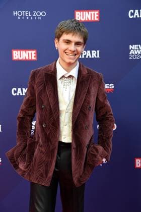 Florian Geisselmann winner of the Bunte New Faces Award Film 2024
