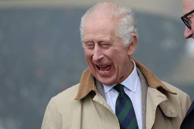 Entertainment Themen der Woche KW18 . 03 05 2024. Windsor , United Kingdom. King Charles at the Endurance event on day three of the Royal Windsor Horse Show , United Kingdom.  xStephenxLockx xi-Imagesx IIM-25178-0022