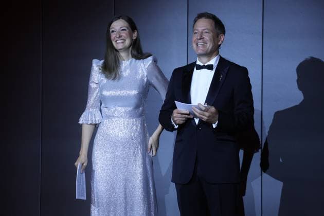Deutscher Filmpreis 2024 Alexandra Maria Lara und Florian Gallenberger bei der Verleihung der Lola - Deutscher Filmpreis 2024 im Theater am Potsdamer Platz in Berlin 03.05.2024 *** German Film Award 2024 Alexandra Maria Lara and Florian Gallenberger at the Lola German Film Award 2024 ceremony at the Theater am Potsdamer Platz in Berlin 03 05 2024 Copyright: xEventpressx