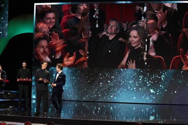 German Film Award 2024 Aurel Mertz, Tobias Krell Checker Tobi at the Lola German Film Award 2024 ceremony at the Theater am Potsdamer Platz in Berlin 03 05 2024 Copyright: xEventpressx