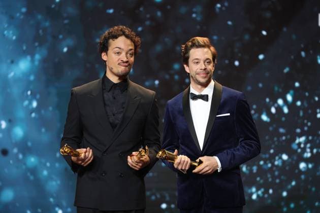 German Film Award 2024 Aurel Mertz, Tobias Krell Checker Tobi at the Lola German Film Award 2024 ceremony at the Theater am Potsdamer Platz in Berlin 03 05 2024 Copyright: xEventpressx