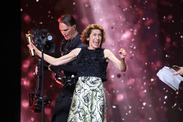 German Film Award 2024 BEST FEMALE NEBENROLLE Adele Neuhauser Â- 15 YEARS at the Lola German Film Award 2024 ceremony at the Theater am Potsdamer Platz in Berlin 03 05 2024 Copyright: xEventpressx