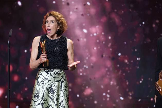 German Film Award 2024 BEST FEMALE NEBENROLLE Adele Neuhauser Â- 15 YEARS at the Lola German Film Award 2024 ceremony at the Theater am Potsdamer Platz in Berlin 03 05 2024 Copyright: xEventpressx