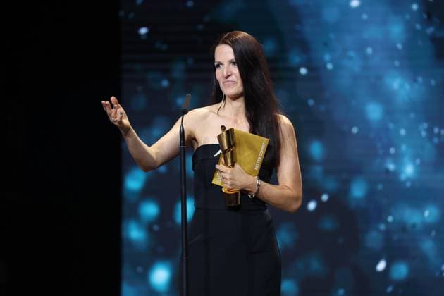 German Film Award 2024 BEST EDIT Nicole Kortluˆke Â- SIEBEN WINTER IN TEHERAN at the Lola German Film Award 2024 ceremony at the Theater am Potsdamer Platz in Berlin 03 05 2024 Copyright: xEventpressx