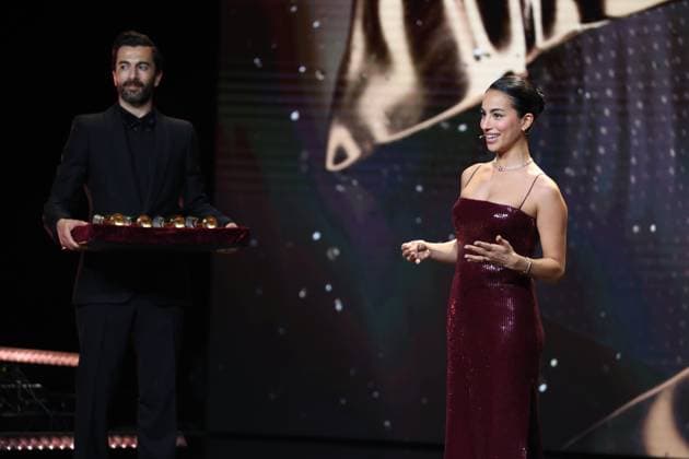 German Film Award 2024 Gizem Emre at the Lola German Film Award 2024 ceremony at the Theater am Potsdamer Platz in Berlin 03 05 2024 Copyright: xEventpressx