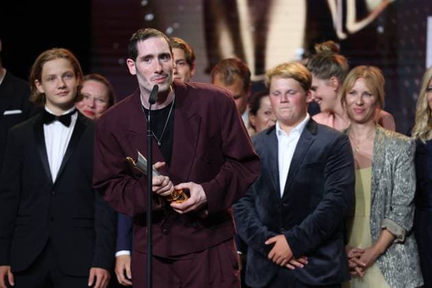 German Film Award 2024 MOST WATCHED FILM 3 question marks at the Lola German Film Award 2024 ceremony at the Theater am Potsdamer Platz in Berlin 03 05 2024 Copyright: xEventpressx