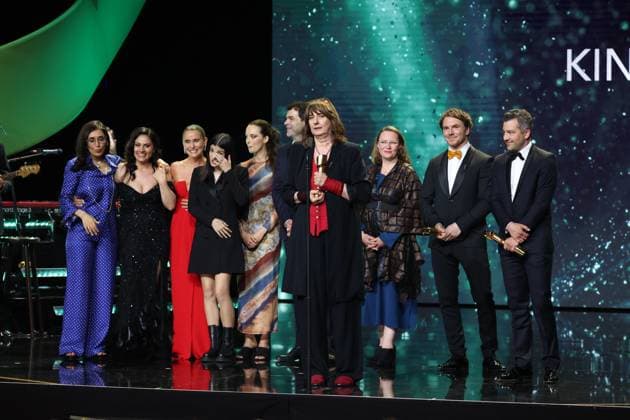 German Film Award 2024 BEST CHILDRENS FILM Winner His at the Lola German Film Award 2024 ceremony at the Theater am Potsdamer Platz in Berlin 03 05 2024 Copyright: xEventpressx