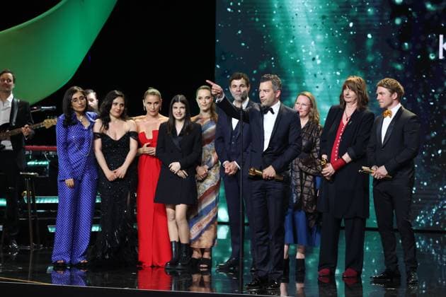 Deutscher Filmpreis 2024 BESTER KINDERFILM - Sieger Sein bei der Verleihung der Lola - Deutscher Filmpreis 2024 im Theater am Potsdamer Platz in Berlin 03.05.2024 *** German Film Award 2024 BEST CHILDRENS FILM Winner His at the Lola German Film Award 2024 ceremony at the Theater am Potsdamer Platz in Berlin 03 05 2024 Copyright: xEventpressx