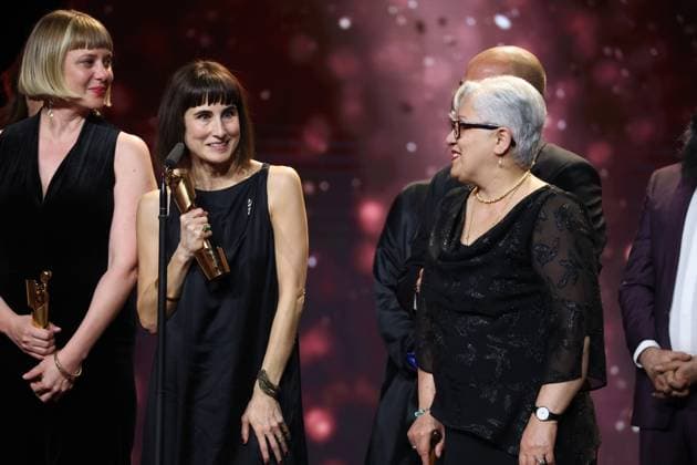 German Film Award 2024 BEST DOCUMENTARY FILM SEVEN WINTERS IN TEHERAN at the Lola German Film Award 2024 ceremony at the Theater am Potsdamer Platz in Berlin 03 05 2024 Copyright: xEventpressx