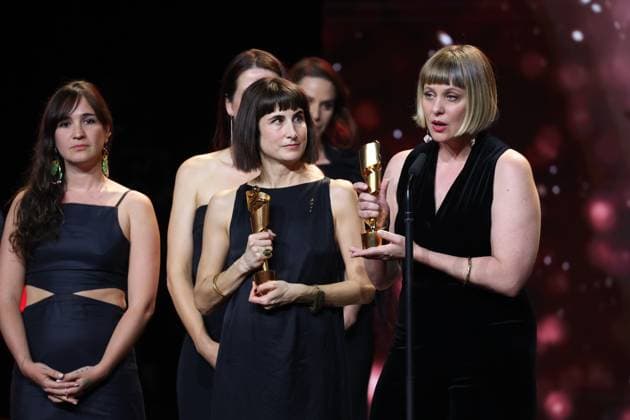 German Film Award 2024 BEST DOCUMENTARY FILM SEVEN WINTERS IN TEHERAN at the Lola German Film Award 2024 ceremony at the Theater am Potsdamer Platz in Berlin 03 05 2024 Copyright: xEventpressx
