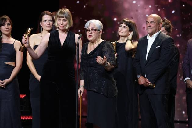 German Film Award 2024 BEST DOCUMENTARY FILM SEVEN WINTERS IN TEHERAN at the Lola German Film Award 2024 ceremony at the Theater am Potsdamer Platz in Berlin 03 05 2024 Copyright: xEventpressx