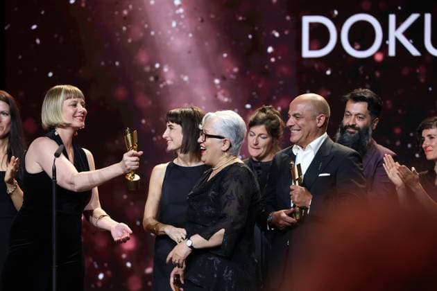 German Film Award 2024 BEST DOCUMENTARY FILM SEVEN WINTERS IN TEHERAN at the Lola German Film Award 2024 ceremony at the Theater am Potsdamer Platz in Berlin 03 05 2024 Copyright: xEventpressx
