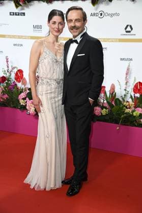 Katharina Nesytowa, Aleksandar Jovanovic GERMAN FILM AWARD 2024 at the Theater am Potsdamer Platz on 03 05 2024 Red Carpet