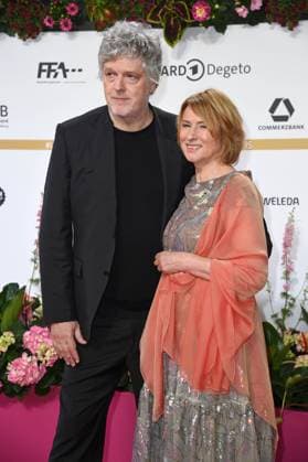 Matthias Glasner, Corinna Harfouch DEUTSCHER FILMPREIS 2024 at the Theater am Potsdamer Platz on 03 05 2024 Red Carpet