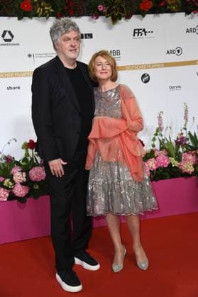 Matthias Glasner, Corinna Harfouch DEUTSCHER FILMPREIS 2024 at the Theater am Potsdamer Platz on 03 05 2024 Red Carpet