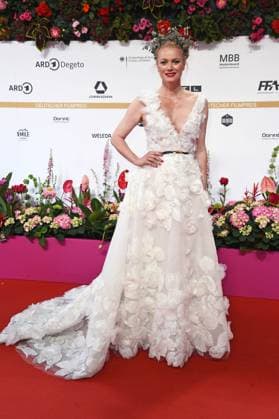 Franziska Knuppe DEUTSCHER FILMPREIS 2024 at the Theater am Potsdamer Platz on 03 05 2024 Red Carpet