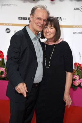 Edgar Selge with wife Franziska Walser DEUTSCHER FILMPREIS 2024 at the Theater am Potsdamer Platz on 03 05 2024 Red Carpet