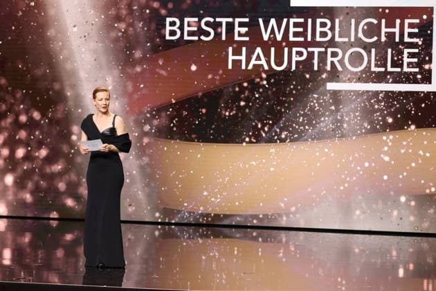 German Film Award 2024 Sandra Hüller at the Lola German Film Award 2024 ceremony at the Theater am Potsdamer Platz in Berlin 03 05 2024 Copyright: xEventpressx