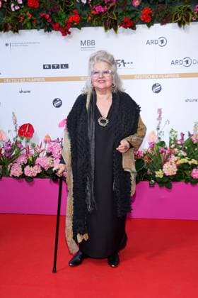 Hanna Schygulla arriving at the German Film Award ceremony on 3 05 2024 in Berlin German Film Award 2024 in Berlin