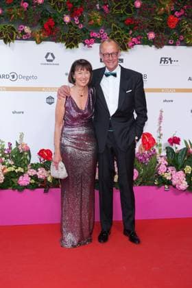 Charlotte Merz and Friedrich Merz arriving at the German Film Awards ceremony on 3 05 2024 in Berlin German Film Awards 2024 in Berlin