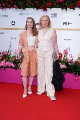Odine Johne and Maren Kroymann arriving at the German Film Award ceremony on 3 05 2024 in Berlin German Film Award 2024 in Berlin